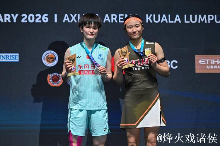 马来西亚公开赛:王祉怡0-2不敌安洗莹 获得女单亚军 马来西亚公开赛:王祉怡0-2不敌安洗莹 获得女单亚军